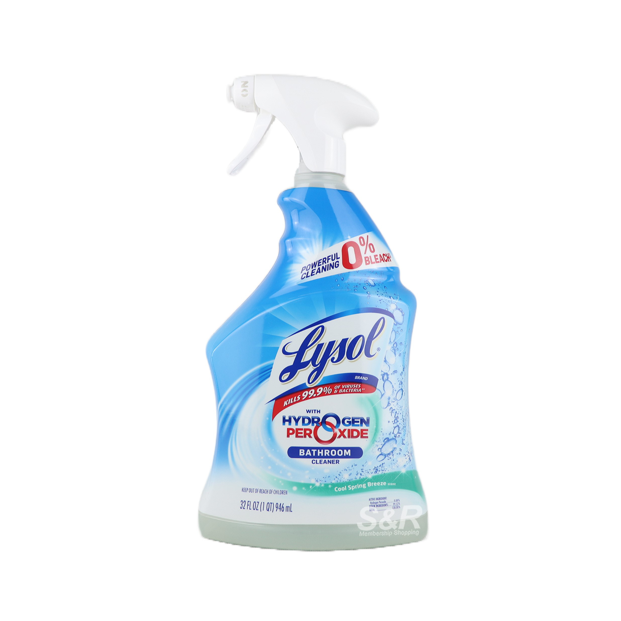 Lysol Hydrogen Peroxide Bathroom Cleaner 946mL